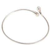 ティファニー ティアドロップ バングル SV925 シルバー レディース TIFFANY&Co. 【中古】